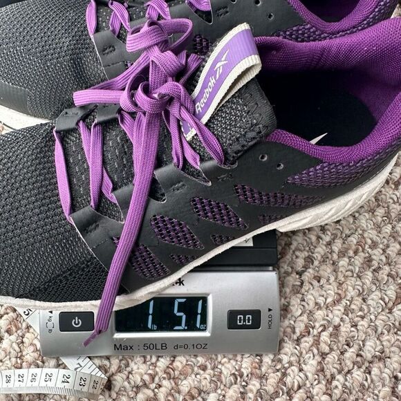 Reebok Women's Fusion Flexweave safety Athletic Work Shoes Black Size 10 wide - Picture 7 of 9